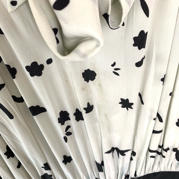 MAYLE 2017 Silk Tied Collar Buttoned Dress - Picture 7 of 7